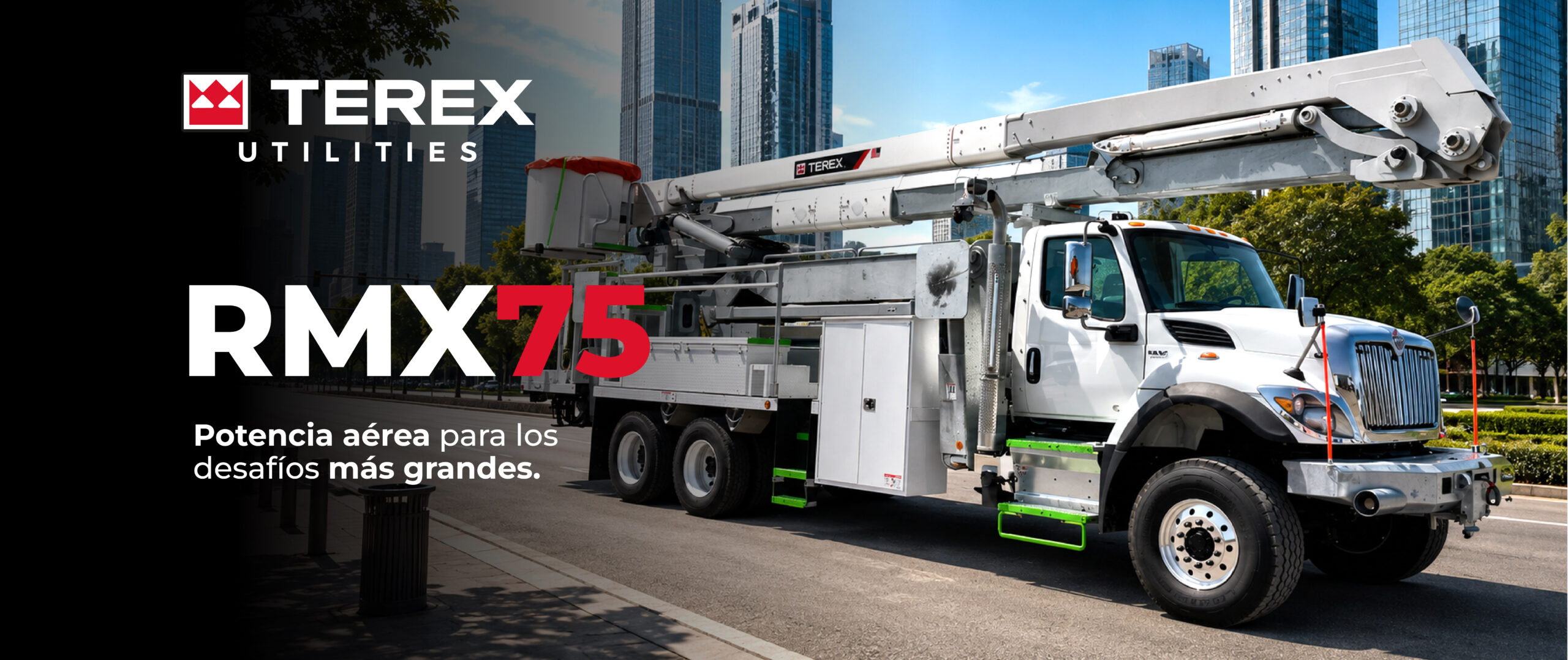 Terex RMX75 - Potencia aérea para los desafíos más grandes